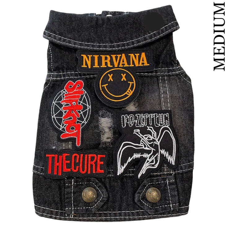 Denim Rocker Vest - NIRVANA