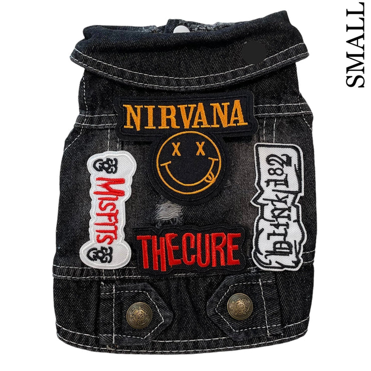 Denim Rocker Vest - NIRVANA