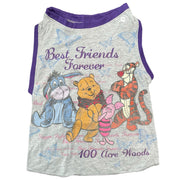 Upcycled Dog Tank - XXL "100 ACRE WOODS"