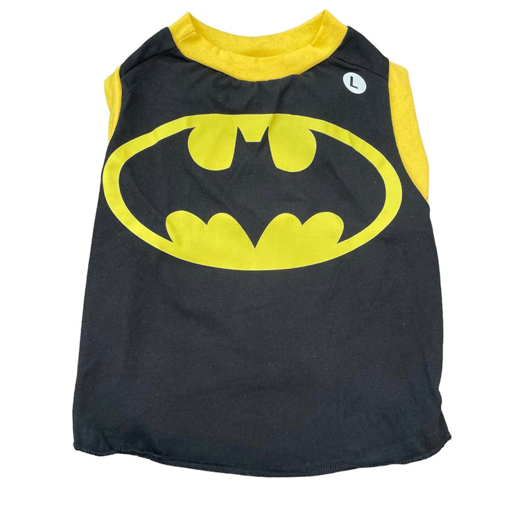 Upcycled Dog Tank - L "BATMAN"