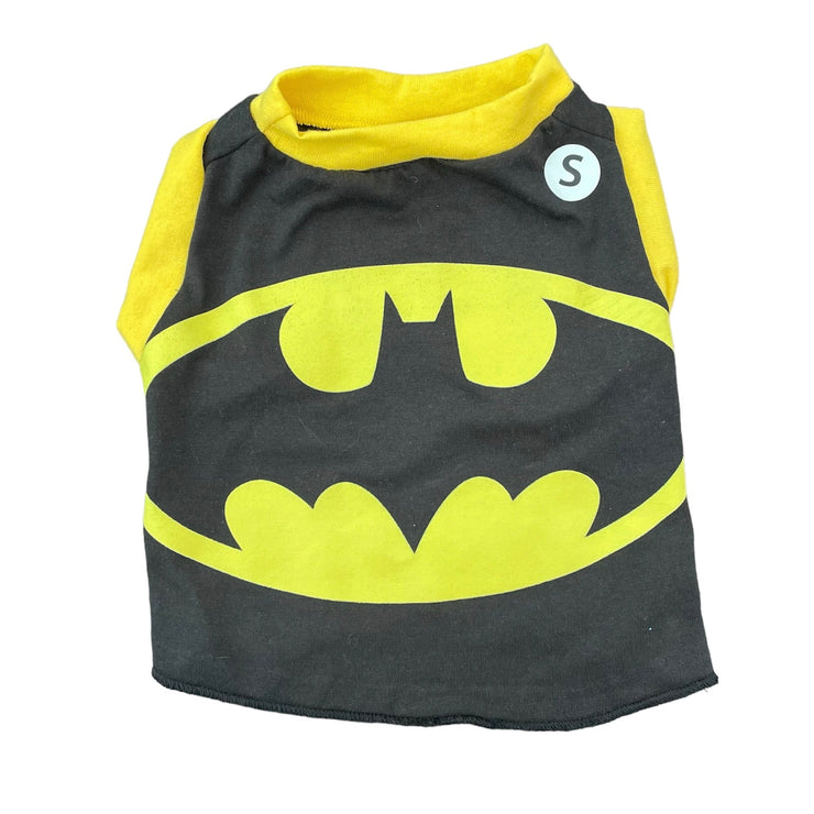 Upcycled Dog Tank - S "BATMAN"