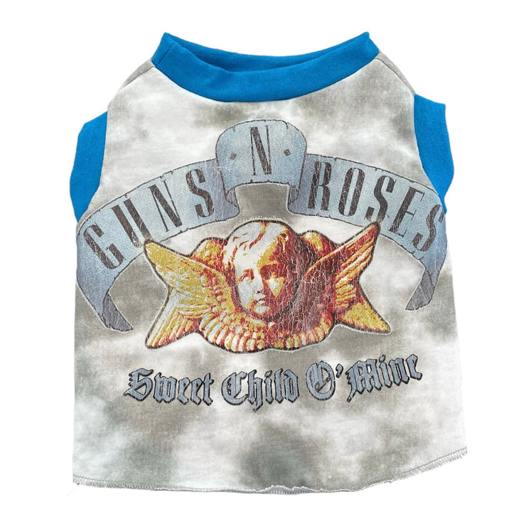 Upcycled Dog Tank - S "Sweet Child O'Mine"