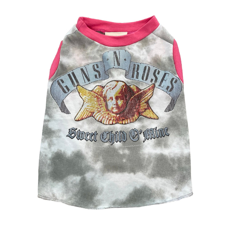 Upcycled Dog Tank - M "Sweet Child O'Mine"