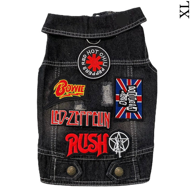 Denim Rocker Vest - RED HOT CHILI PEPPERS