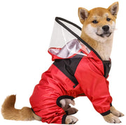 THE DOG FACE  Raincoat Outdoor Waterproof  Reflective Dog Jacket Dogs Water Resistant  XS - 4X