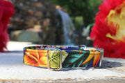 Say "Aloha" Pet Collar Tropical Dog Collar All Sizes and Custom Sizing USA Handmade *New*