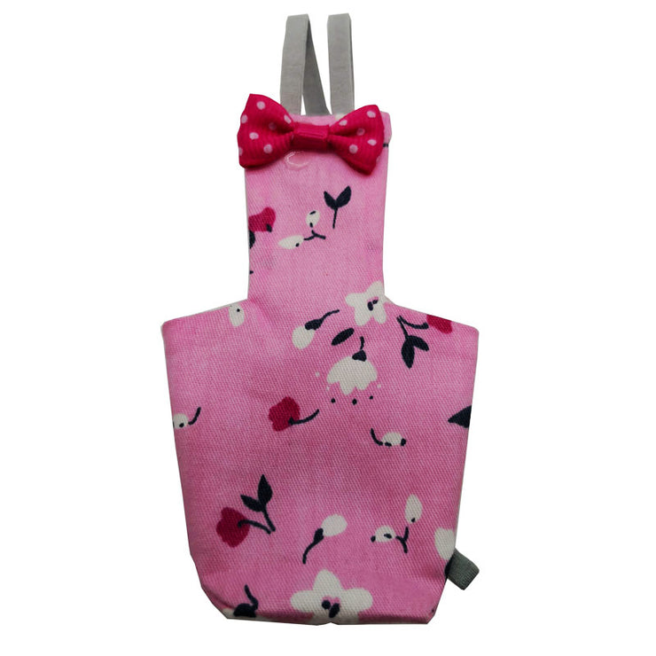 Parrot Diaper With Bowtie Cute Colorful Fruit Floral Cockatiel Pigeons Small Med Practical Supplies For Parrots