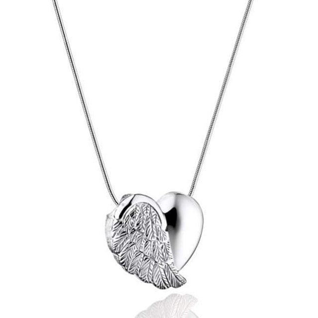 Heart Shaped Crystal Tree Urn Necklace Ashes Keepsake Pendant Jewelry Gifts For Women Girls