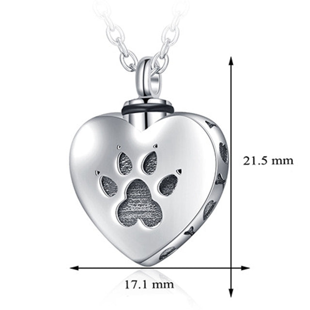 Heart Shaped Crystal Tree Urn Necklace Ashes Keepsake Pendant Jewelry Gifts For Women Girls