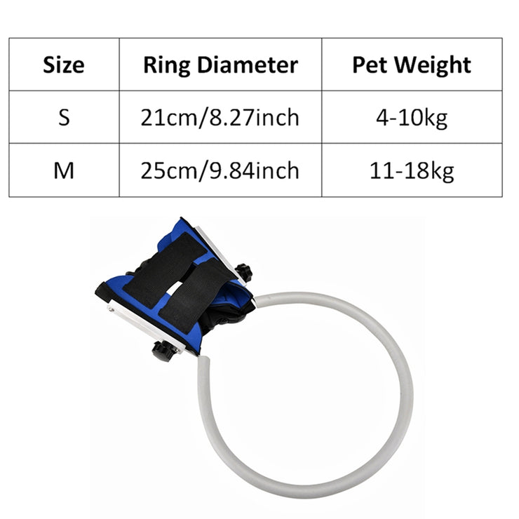 Pet Harness for Blind Dogs Anti-collision Ring Pets Weak Color Guide Circle Animal Protection Collar Rings