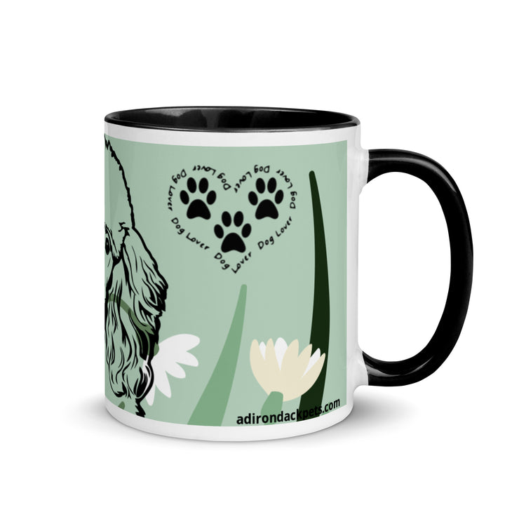 Poodle Mug with Color Inside