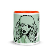 Poodle Mug with Color Inside