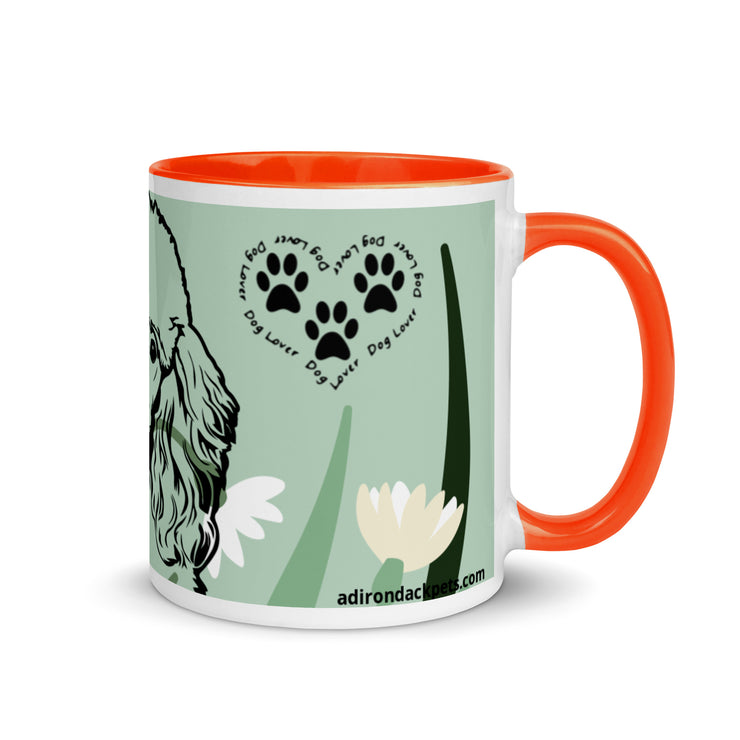 Poodle Mug with Color Inside