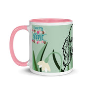 Poodle Mug with Color Inside