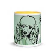 Poodle Mug with Color Inside