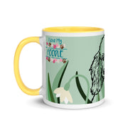 Poodle Mug with Color Inside